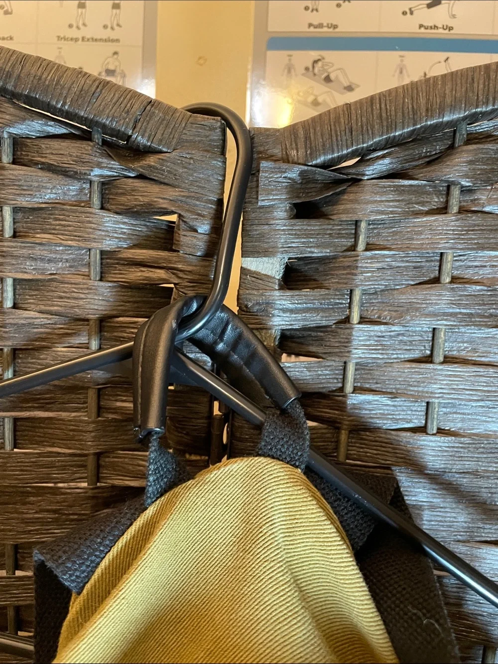 All-Son Military Style Mustard Yellow Canvas Backpack - Unisex